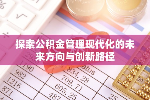 麻江探索公积金管理现代化的未来方向与创新路径