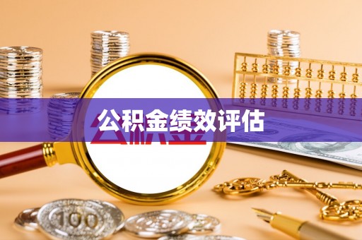 麻江公积金绩效评估