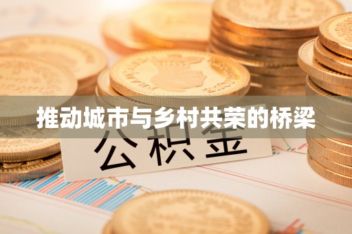 麻江推动城市与乡村共荣的桥梁
