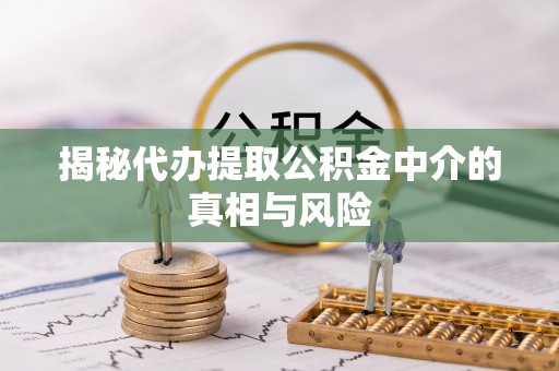 麻江揭秘代办提取公积金中介的真相与风险