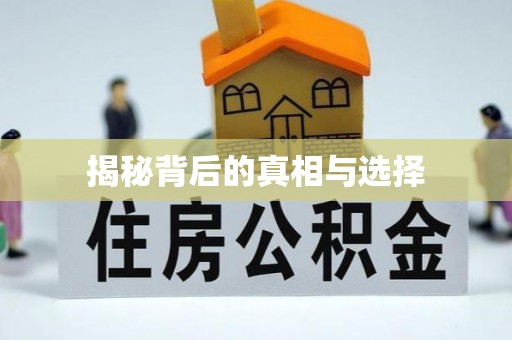 麻江揭秘背后的真相与选择