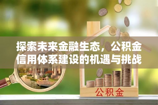 麻江探索未来金融生态，公积金信用体系建设的机遇与挑战