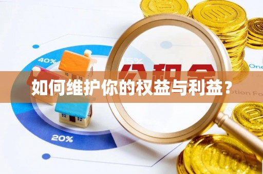 麻江如何维护你的权益与利益？
