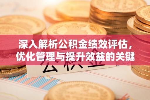 麻江深入解析公积金绩效评估，优化管理与提升效益的关键路径