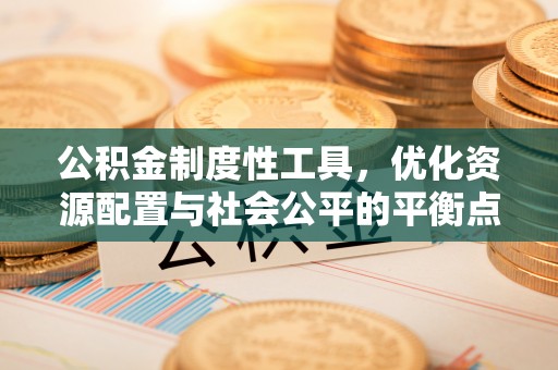 麻江公积金制度性工具，优化资源配置与社会公平的平衡点