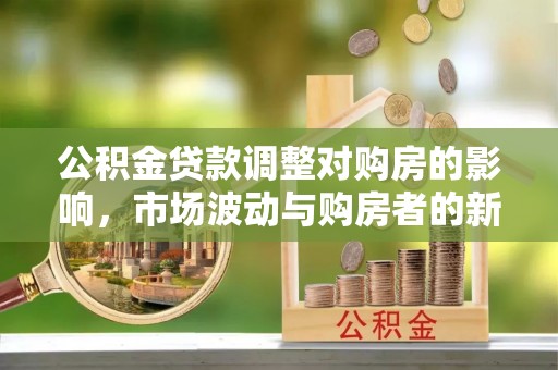 麻江公积金贷款调整对购房的影响，市场波动与购房者的新选择