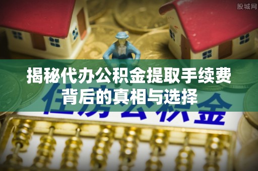 麻江揭秘代办公积金提取手续费背后的真相与选择