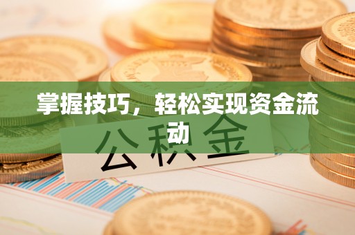 麻江掌握技巧，轻松实现资金流动