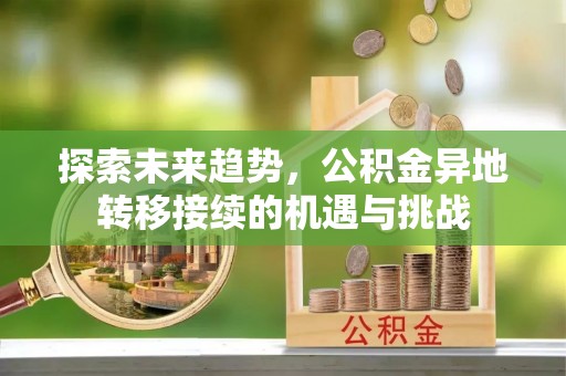 麻江探索未来趋势，公积金异地转移接续的机遇与挑战
